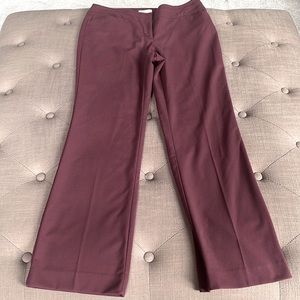 LOFT Petites MaroonTrousers size 6P
